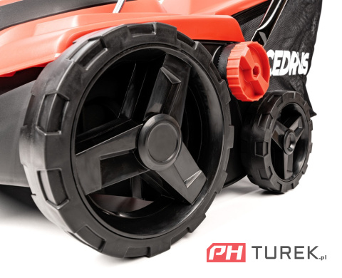 Wertykulator Cedrus CEDWE38 1800W 38 cm 16 noży obrotowych kosz 45l -12+6mm