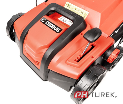 Wertykulator Cedrus CEDWE38 1800W 38 cm 16 noży obrotowych kosz 45l -12+6mm