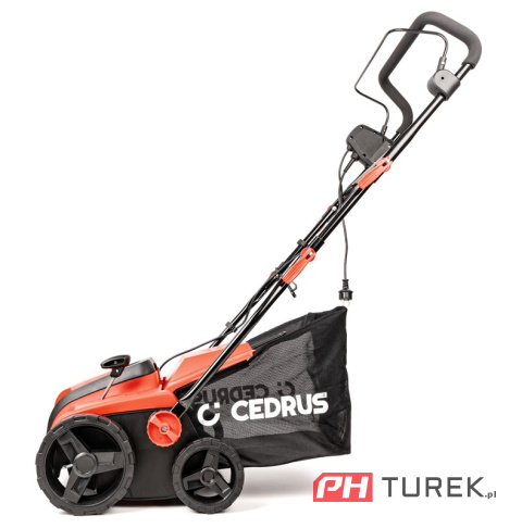 Wertykulator Cedrus CEDWE38 1800W 38 cm 16 noży obrotowych kosz 45l -12+6mm