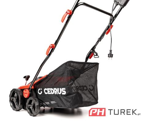 Wertykulator Cedrus CEDWE38 1800W 38 cm 16 noży obrotowych kosz 45l -12+6mm