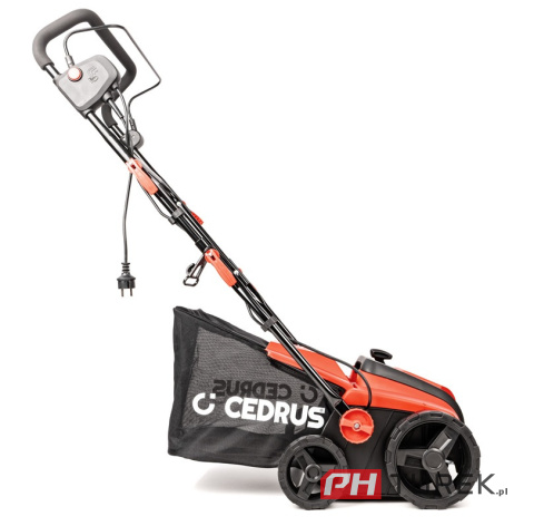 Wertykulator Cedrus CEDWE38 1800W 38 cm 16 noży obrotowych kosz 45l -12+6mm