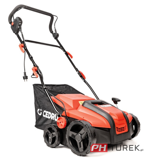 Wertykulator Cedrus CEDWE38 1800W 38 cm 16 noży obrotowych kosz 45l -12+6mm