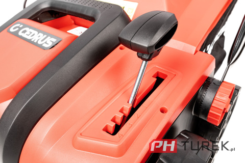 Wertykulator Cedrus CEDWE38 1800W 38 cm 16 noży obrotowych kosz 45l -12+6mm