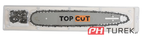 Zestaw prowadnica 16" cali 40 cm + 2 łańcuchy 66 ogniw 0.325x1,5 mm pilarki