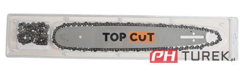 Zestaw prowadnica 16" cali 40 cm + 2 łańcuchy 66 ogniw 0.325x1,5 mm pilarki