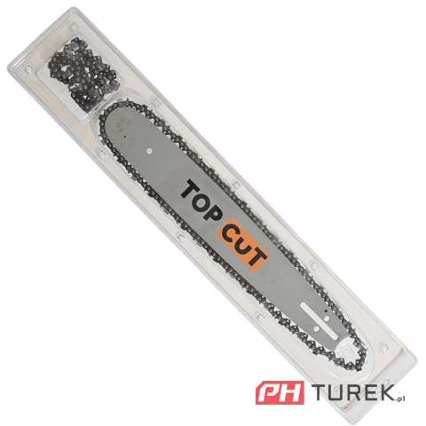 Zestaw prowadnica 16" cali 40 cm + 2 łańcuchy 66 ogniw 0.325x1,5 mm pilarki