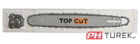 Zestaw prowadnica 18" cali 45 cm + 2 łańcuchy 72 ogniwa 0.325x1,5mm pilarki