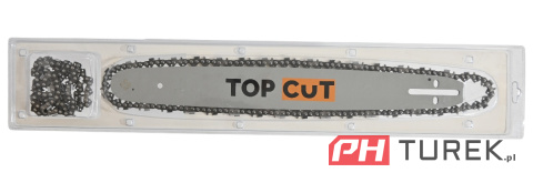 Zestaw prowadnica 18" cali 45 cm + 2 łańcuchy 72 ogniwa 0.325x1,5mm pilarki