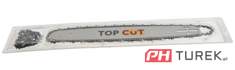 Zestaw prowadnica 18" cali 45 cm + 2 łańcuchy 72 ogniwa 0.325x1,5mm pilarki