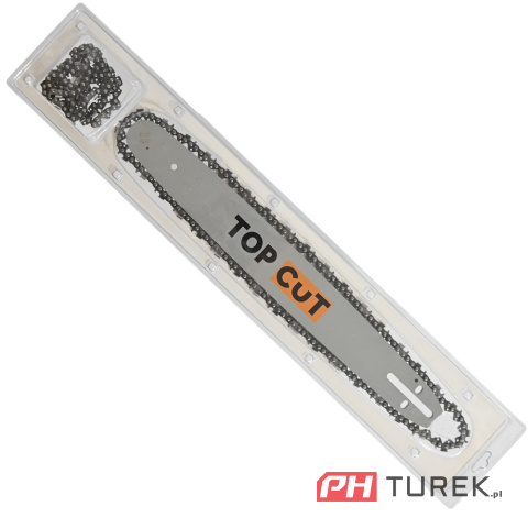 Zestaw prowadnica 18" cali 45 cm + 2 łańcuchy 72 ogniwa 0.325x1,5mm pilarki