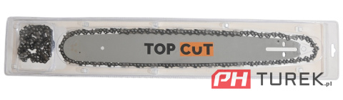 Zestaw prowadnica 20" cali 50 cm + 2 łańcuchy 76 ogniw 0.325x1,5 mm pilarki