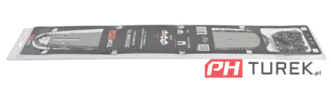 Zestaw prowadnica 20" cali 50 cm + 2 łańcuchy 76 ogniw 0.325x1,5 mm pilarki