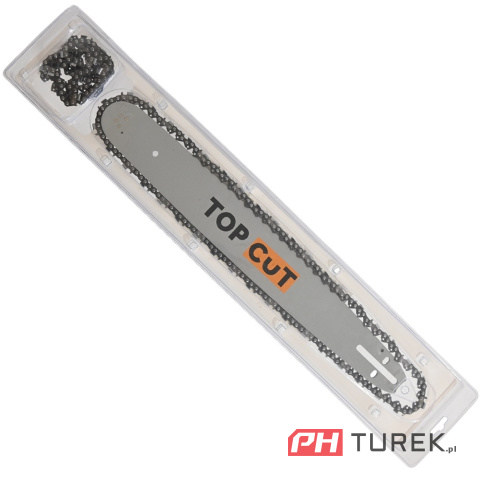 Zestaw prowadnica 20" cali 50 cm + 2 łańcuchy 76 ogniw 0.325x1,5 mm pilarki