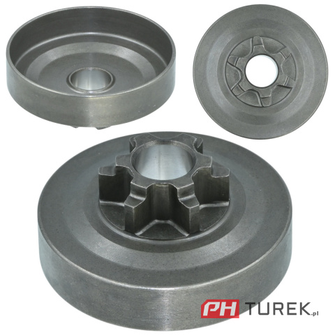 Bęben sprzęgła NAC CS2500 stała zębatka pilarki marketowe 3/8 6 zębów