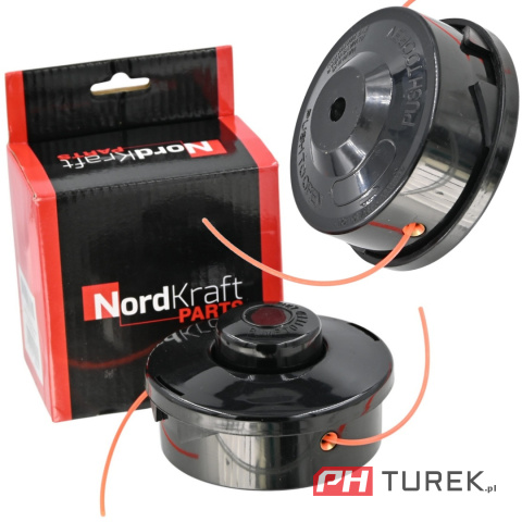 Uniwersalna głowica żyłkowa kosy spalinowej M10 lewy gwint x1.25