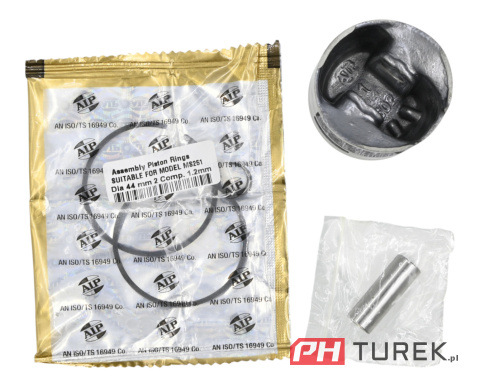 Tłok 44mm do piły Stihl MS251 zamiennik do 11430302007