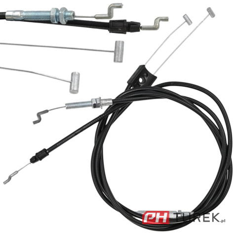 Linka hamulca i napędu kosiarki NAC LS42-127R-JR zetka - młotek 146,5cm