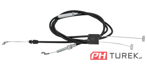 Linka hamulca i napędu kosiarki NAC LS42-127R-JR zetka - młotek 146,5cm