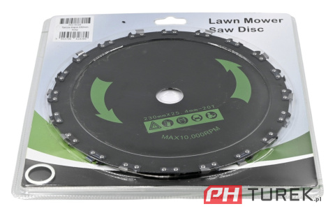 Tarcza tnąca z łańcuchem do kosy spalinowej 230mm