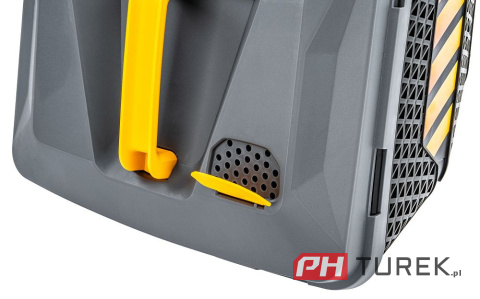 Kosiarka akumulatorowa do trawy lekka zwrotna 32cm 30l 4AH ładowarka 2x AKU