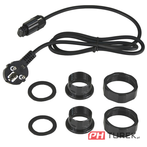 Pompa obiegowa elektroniczna 25-80/180 + śrubunki