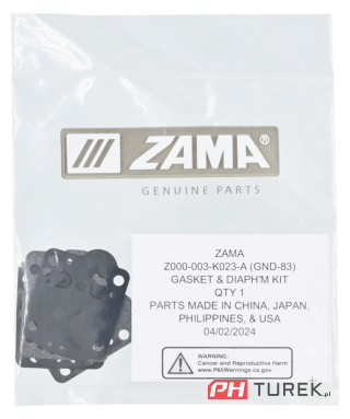 Zestaw membran gaźnika C1T-W33 C1T-EL41 520056 Husqvarna 135 140 235 240