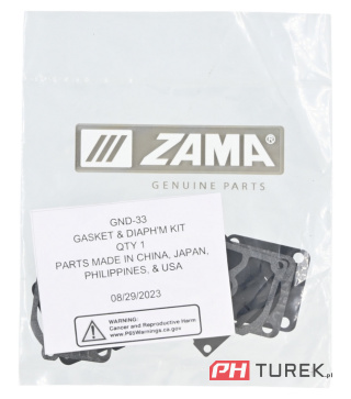 Zestaw membran gaźnika Husqvarna 40 51 55 29-026 Husqvarna GND-33