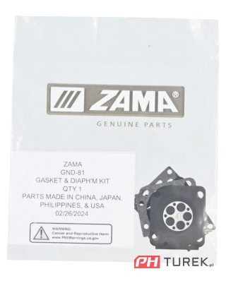 Zestaw membran gaźnika Husqvarna 445 450