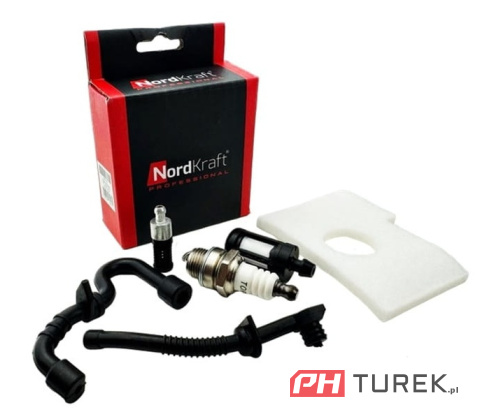 Zestaw serwisowy do piły STIHL MS170 MS180 3x filtr 2x przewód świeca