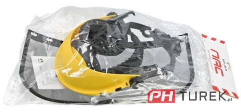 Zestaw NAC ochronnik twarzy maska z siatką + ochronnik słuchu słuchawki