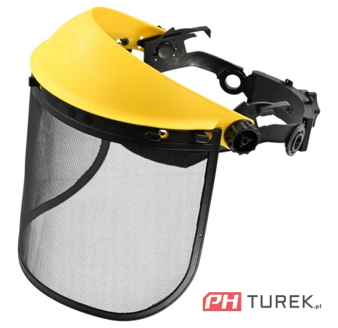 Zestaw NAC ochronnik twarzy maska z siatką + ochronnik słuchu słuchawki