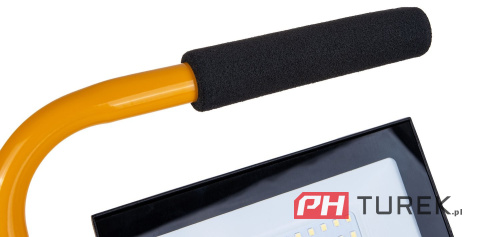 Naświetlacz LED 50W ze statywem budowlanym i przewodem barwa zimna 6500K