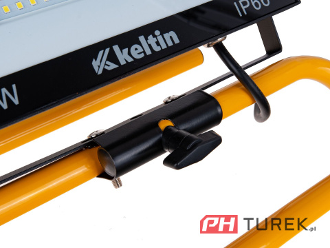 Naświetlacz LED 50W ze statywem budowlanym i przewodem barwa zimna 6500K