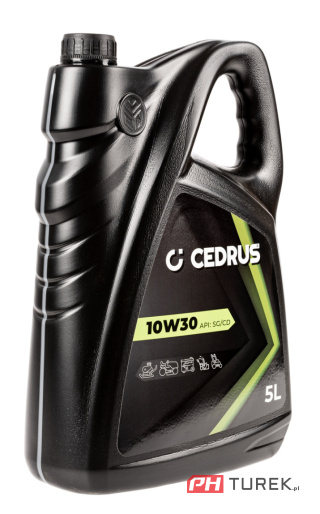 Olej CEDRUS 10W30 5l czterosuw dla silników cztero-suwowych kosiarki