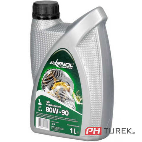 Olej przekładniowy Axenl GL-4 80W90 1L do skrzyń biegów, mostów przekładni