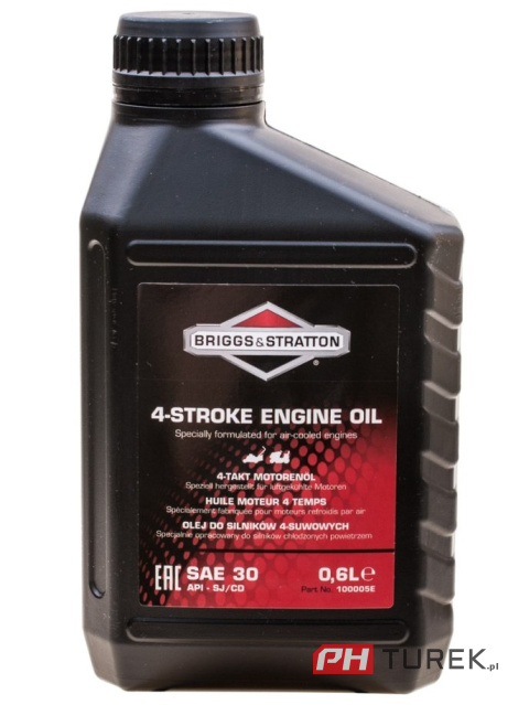 Olej silnika kosiarki sae30 0,6l B&S 4-suw briggs