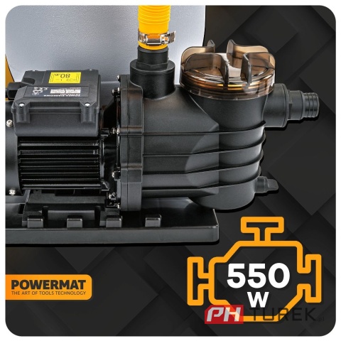 Pompa piaskowa do basenu PM-PPDB-550J 13 200 l/h kwarcowy kulki filtracyjne