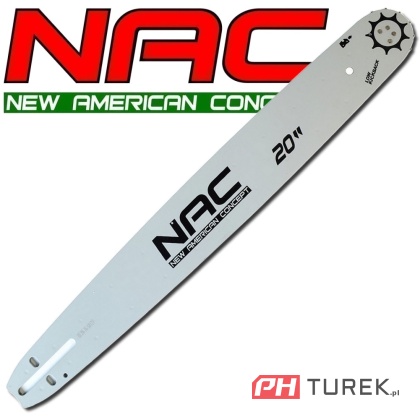 Prowadnica 20" 50 cm NAC 0,325 x 1,5 mm 76 ogniw CST61-50AC oryginalna