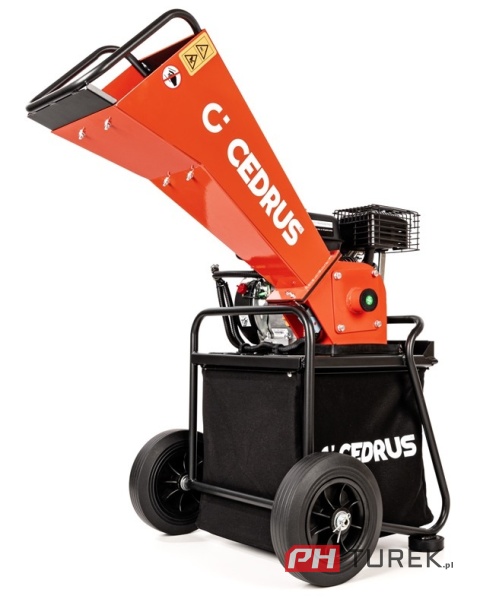 Rozdrabniacz spalinowa RĘBAK Cedrus Loncin G200F gałęzie 50 mm 65l RB01C