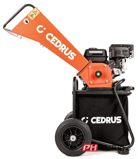Rozdrabniacz spalinowa RĘBAK Cedrus Loncin G200F gałęzie 50 mm 65l RB01C