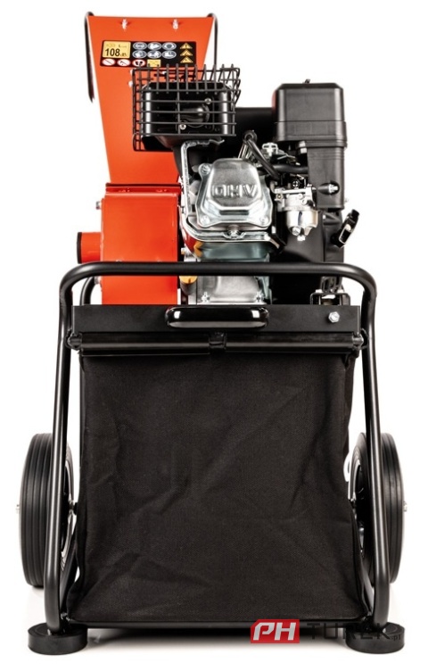 Rozdrabniacz spalinowa RĘBAK Cedrus Loncin G200F gałęzie 50 mm 65l RB01C