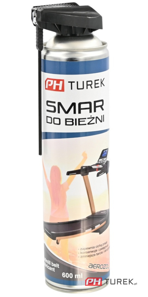 Smar silikonowy do konserwacji bieżni olej profesjonalny spray 600 ml