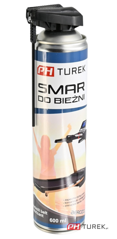 Smar silikonowy do konserwacji bieżni olej profesjonalny spray 600 ml