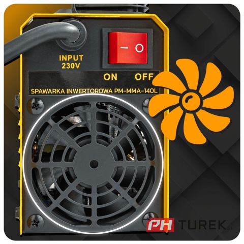 Spawarka inwertorowa inwerterowa LCD MMA 140A IGBT HOT START ANTI STICK VRD