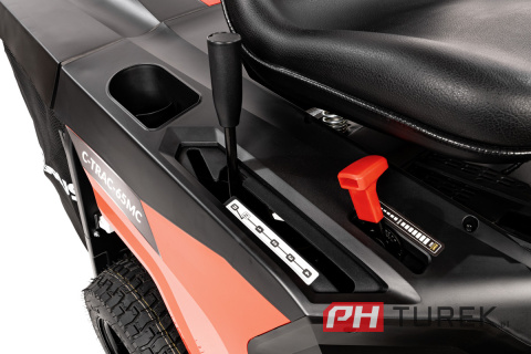 Traktorek Cedrus C-TRAC-65MC 224 cm3 4,5 kW Loncin LC1P75F 150l 30-75mm