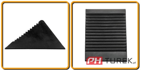 2X Kliny gumowe 2 sztuki pod koła drzwi koło blokada kół 135x80 PM-GKPK-133
