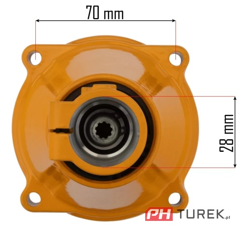 Bęben + kosz sprzęgłowy do kosy spalinowej PM-KS-600T