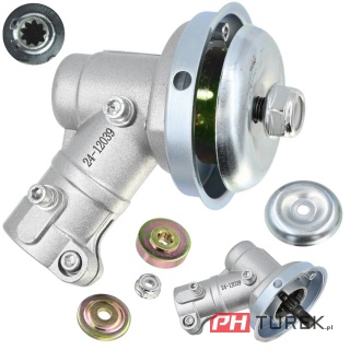 Kompletna przekładnia kątowa kosy spalinowej 9 frezów 28mm