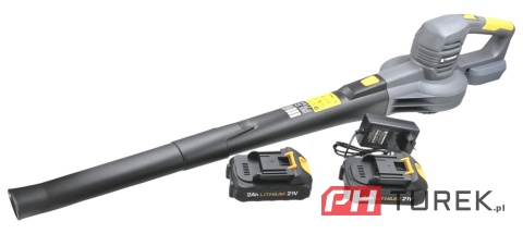 Dmuchawa akumulatorowa do liści Li-ion 21V 2ah