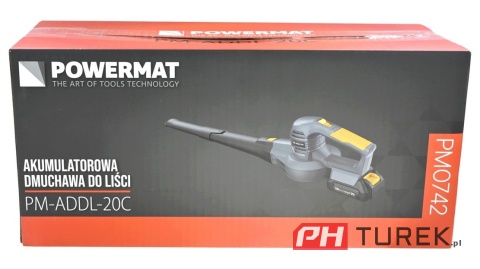 Dmuchawa akumulatorowa do liści Li-ion 21V 2ah